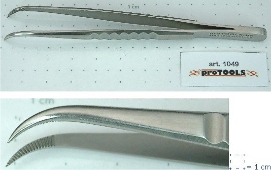 Universal Forceps Curved sharp - 11 cm