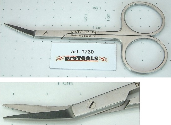 Iris Scissors Angular sharp  - 9 cm