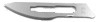 Scalpel blade for handle nr. 4 - ref.23