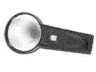 Illuminated Magnifying Glass  dia  90  mm